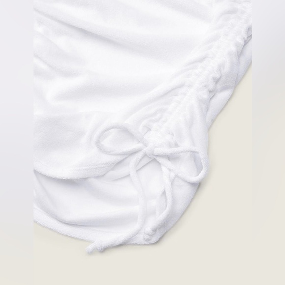 Victoria's Secret Pink Beach Terry Ruched Side Dress and Slides - Picture 4 of 11